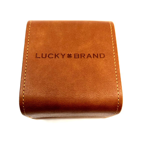 New Lucky Brand Men's Watch With Genuine Leather Straps and Bracelet set. - Picture 6 of 7